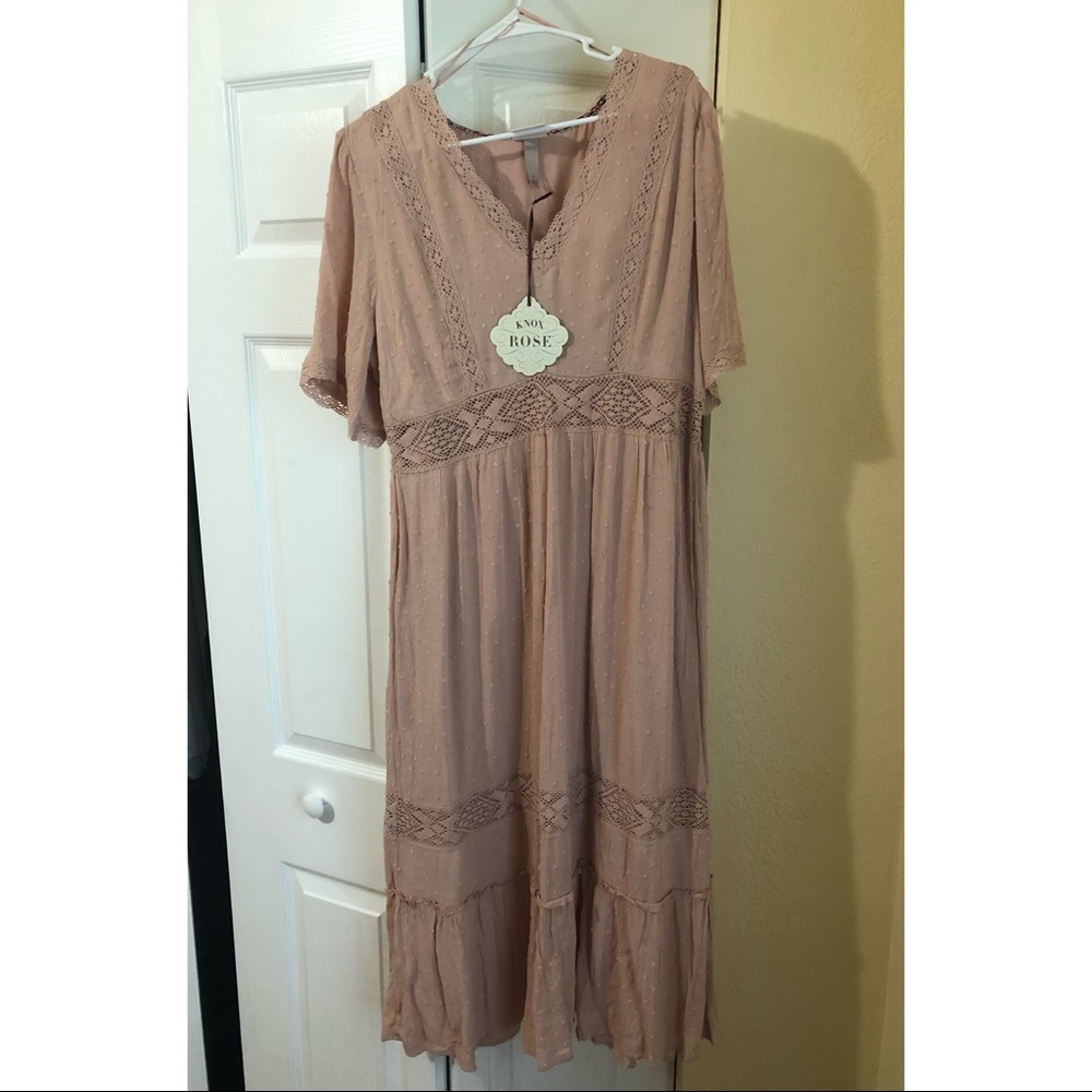 Knox Rose embroidered dress